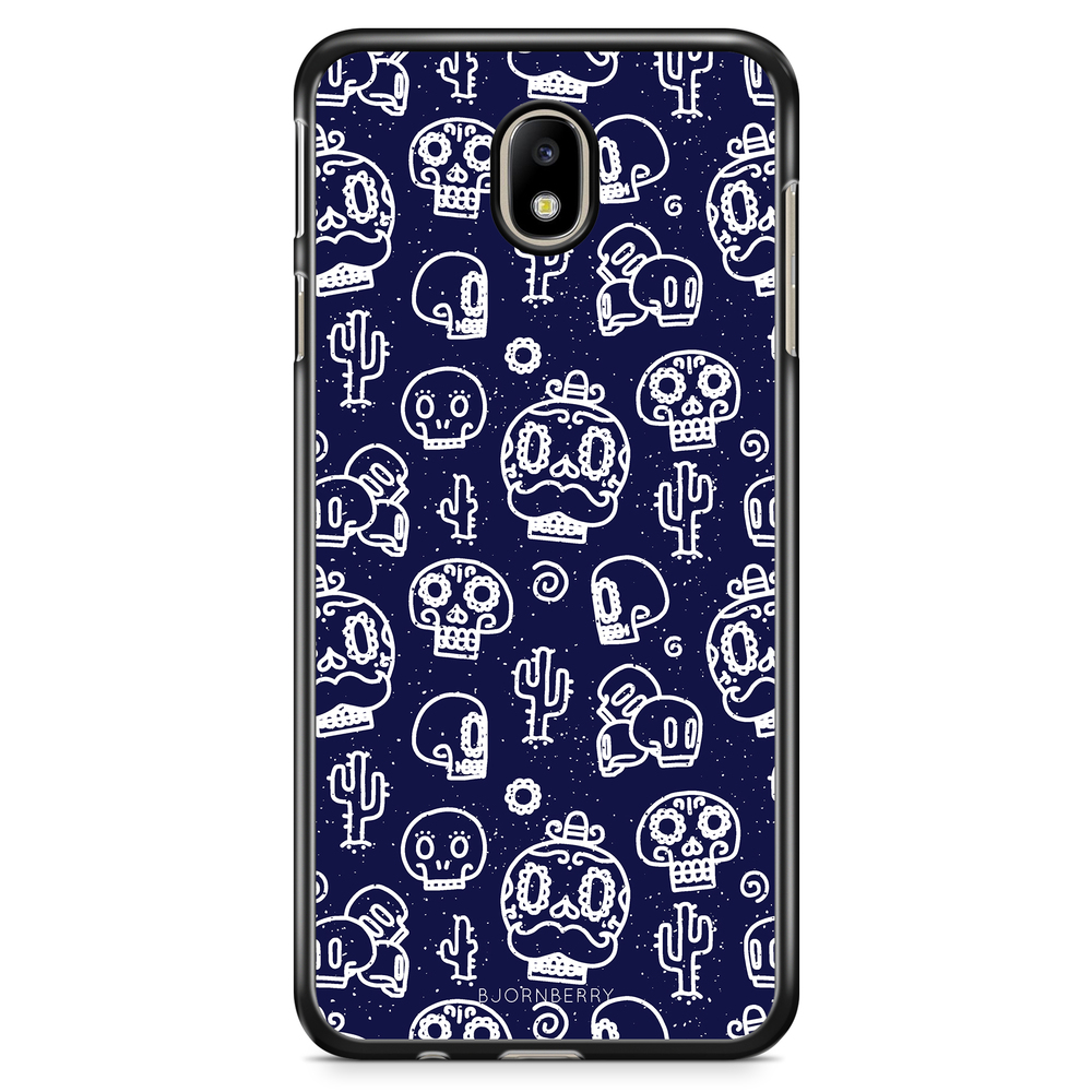 Samsung Galaxy J3 (2017) Case - Oldschool Skulls