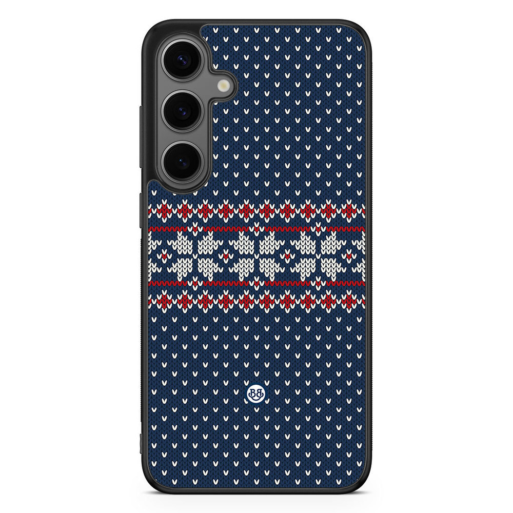 Samsung Galaxy S24 Plus Case - Knitted Xmas