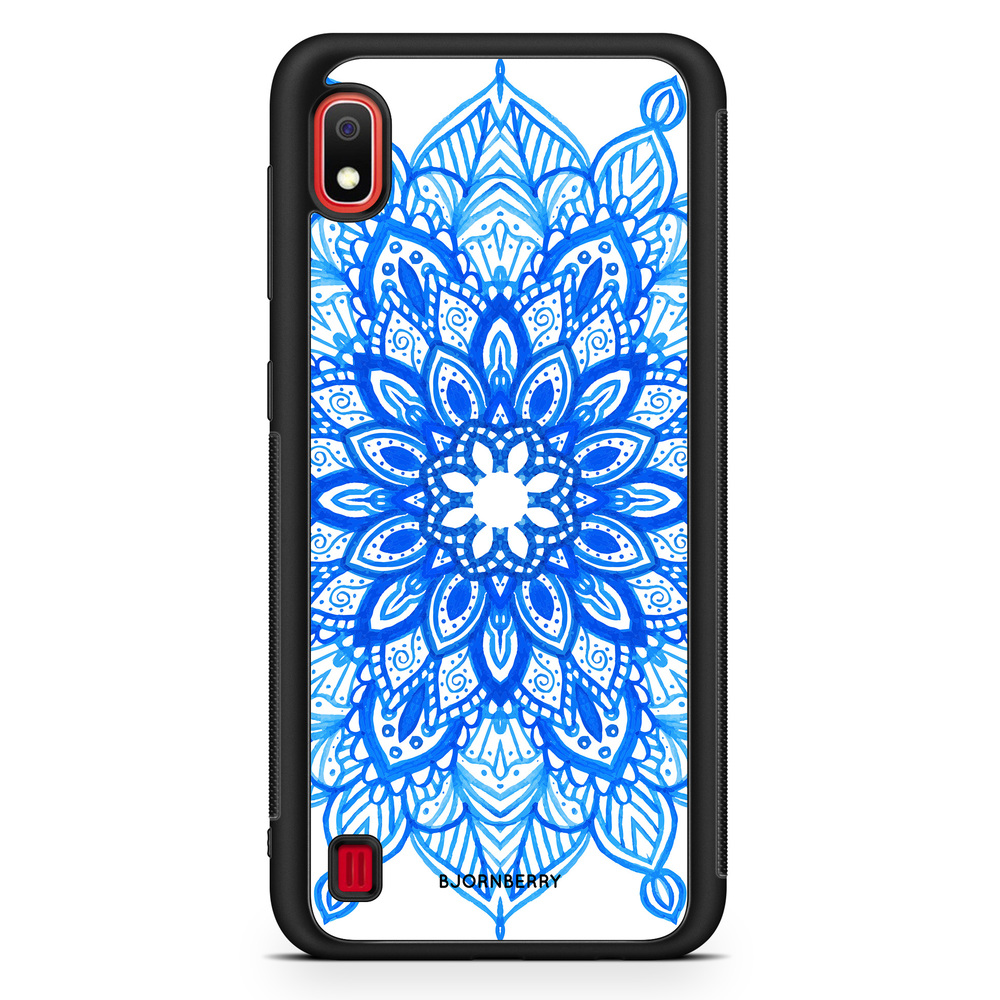 Samsung Galaxy A10 Case - Blue Mandala