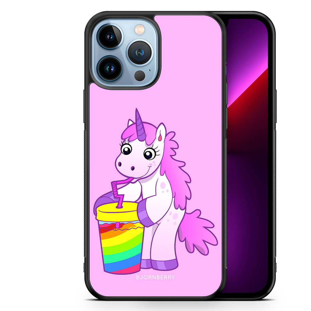 iPhone 13 Pro Max Case - Drinking Unicorn