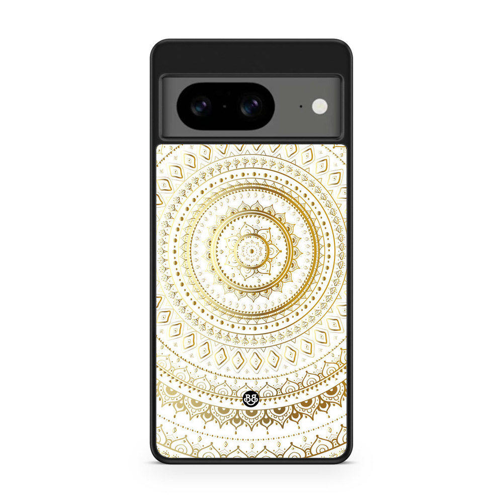 Google Pixel 8 Case - Gold Mandala