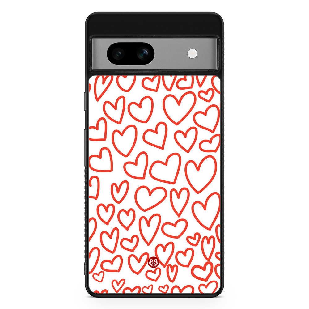 Google Pixel 7a Case - Good Hearts