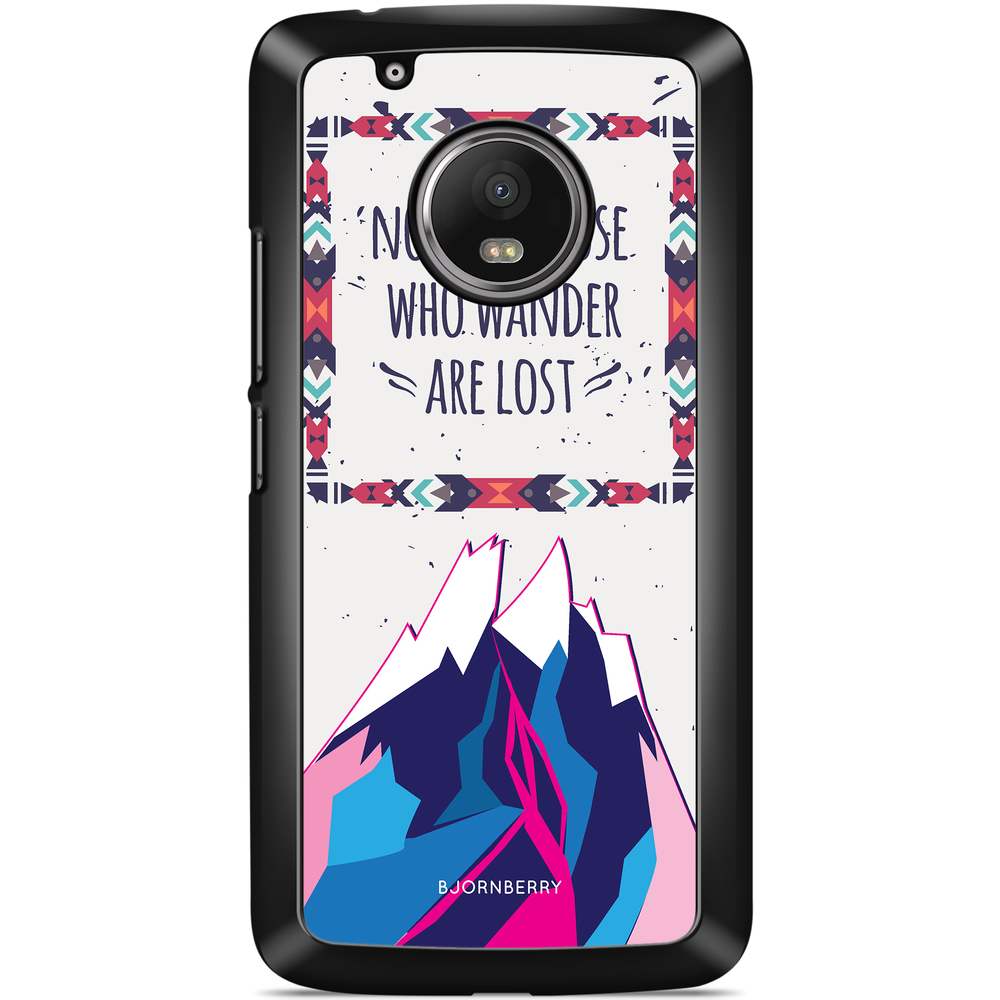 Moto G5 Plus Case - Wander Quote