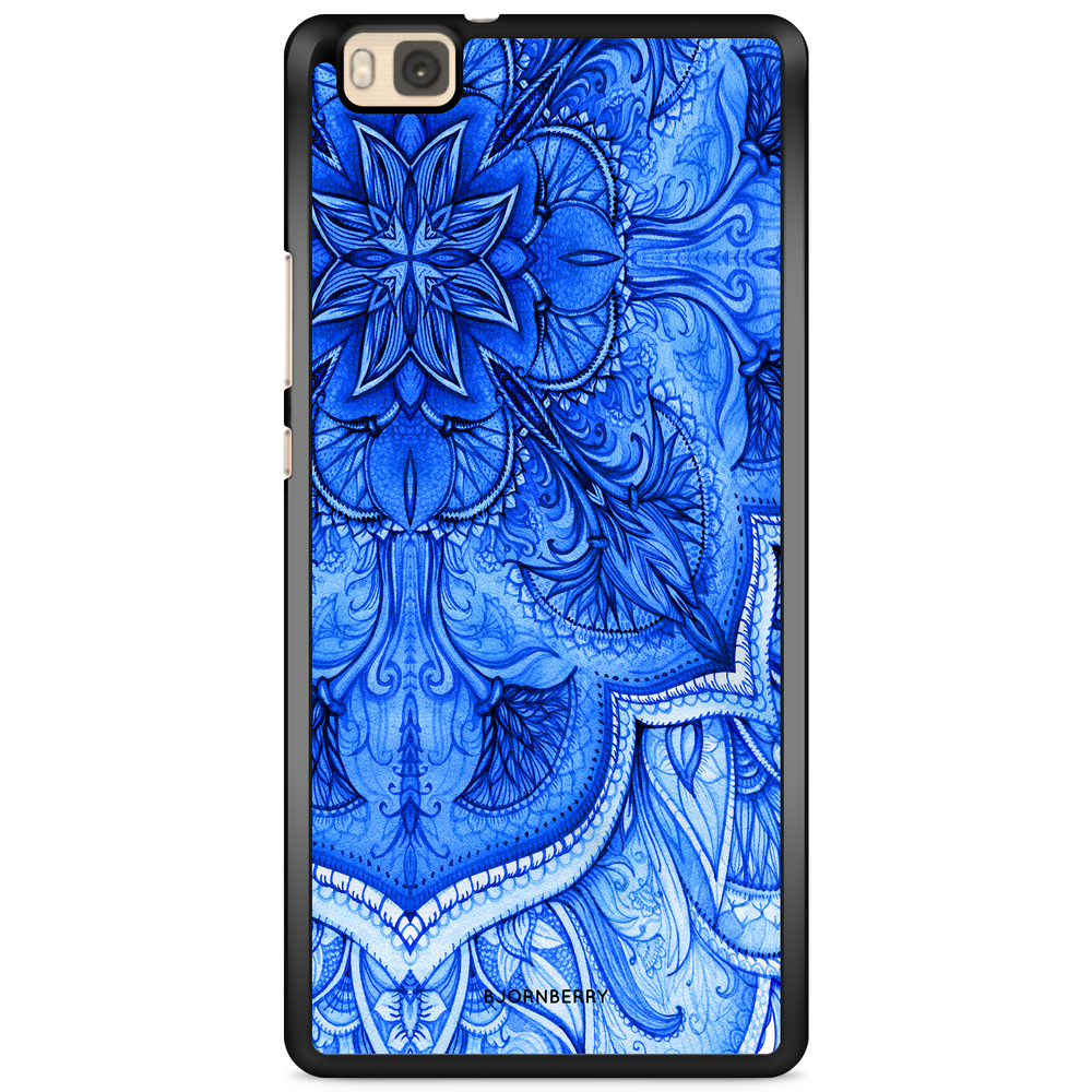 Huawei P8 Lite Case - Blue Vintage