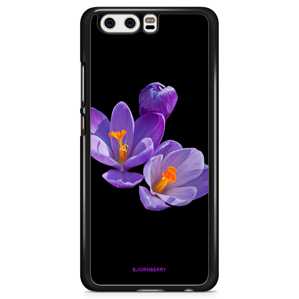 Huawei P10 Case - Purple Flowers