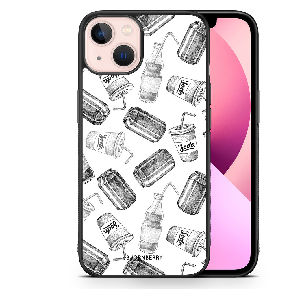 iPhone 13 Case - Soda Black & White