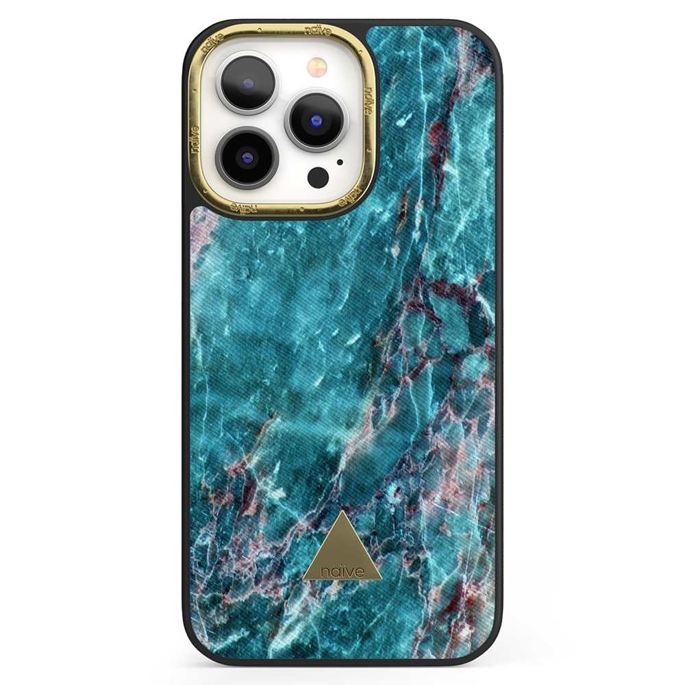 Naive iPhone 13 Pro Case - Icy Marble