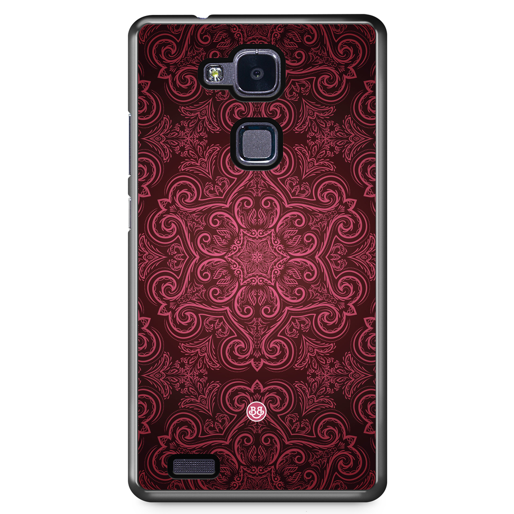 Huawei Honor 5X Case - Red Retro Pattern