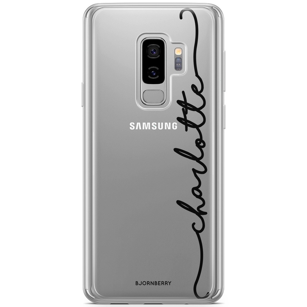 Samsung Galaxy S9 Plus Case Fashion Custom - Vertical Name