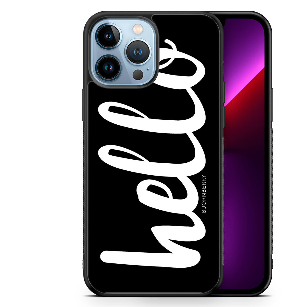 iPhone 13 Pro Max Case - Hello White
