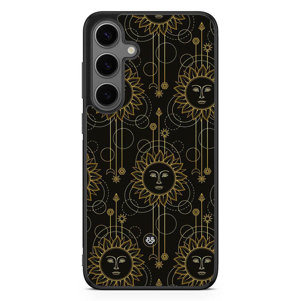 Samsung Galaxy S24 Plus Case - Gold Suns