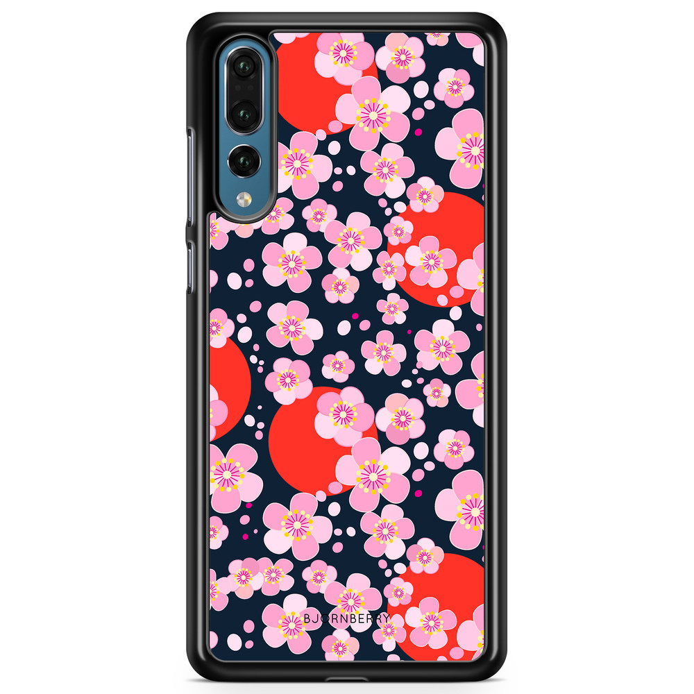 Huawei P20 Pro Case - Japanese Flowers