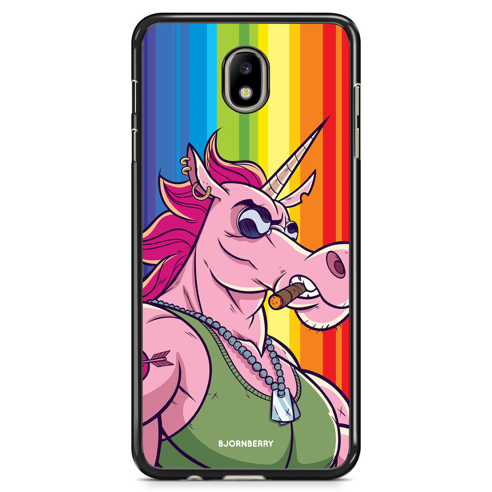 Samsung Galaxy J7 (2017) Case - Muscle Unicorn