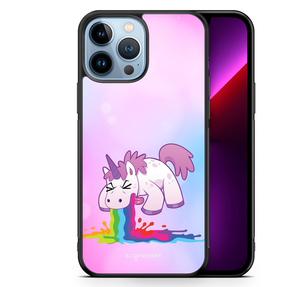 iPhone 13 Pro Max Case - Puking Unicorn