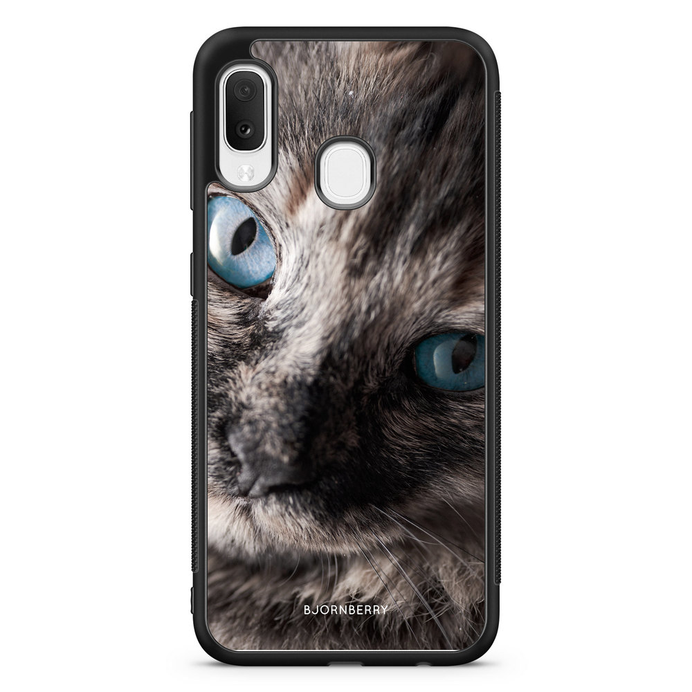 Samsung Galaxy A20e Case - Cat Blue Eyes