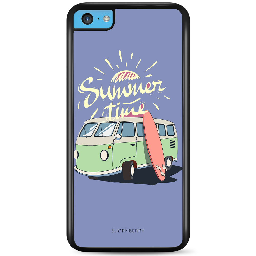 iPhone 5C Case - Summer Van (Blue)