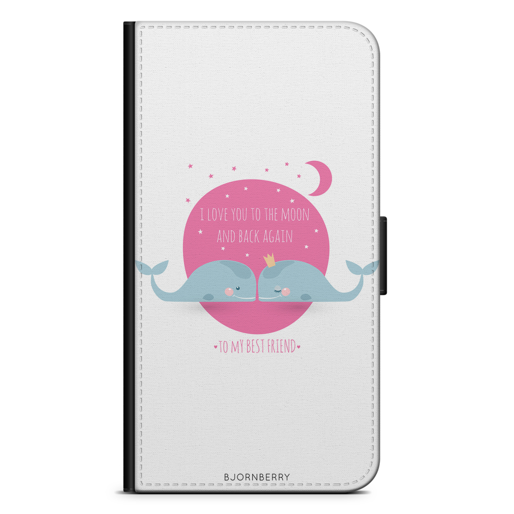 iPhone 11 Pro Max Wallet Case - Love You To The Moon