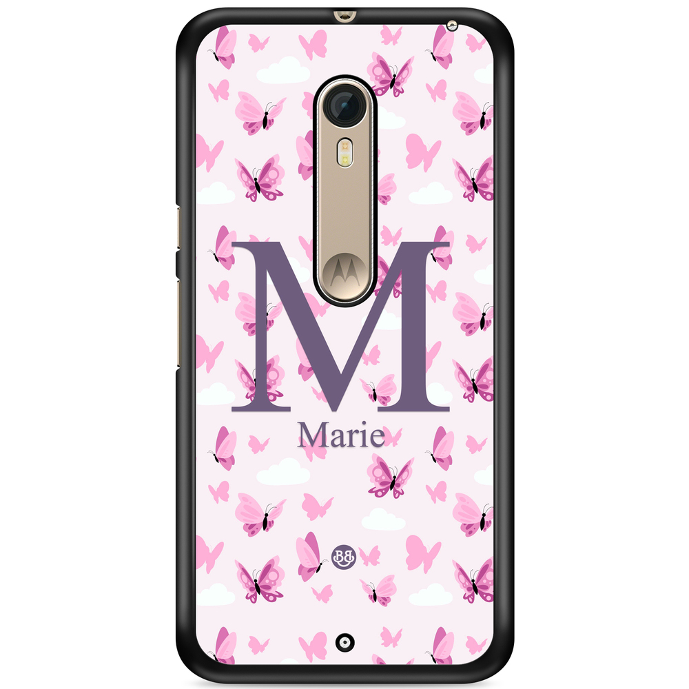 Moto X Style Case Custom - AWAKEN - Butterfly Pink