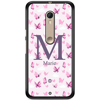 Moto X Style Case Custom - AWAKEN - Butterfly Pink