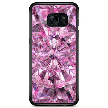 Samsung Galaxy S7 Case - Pink Crystals