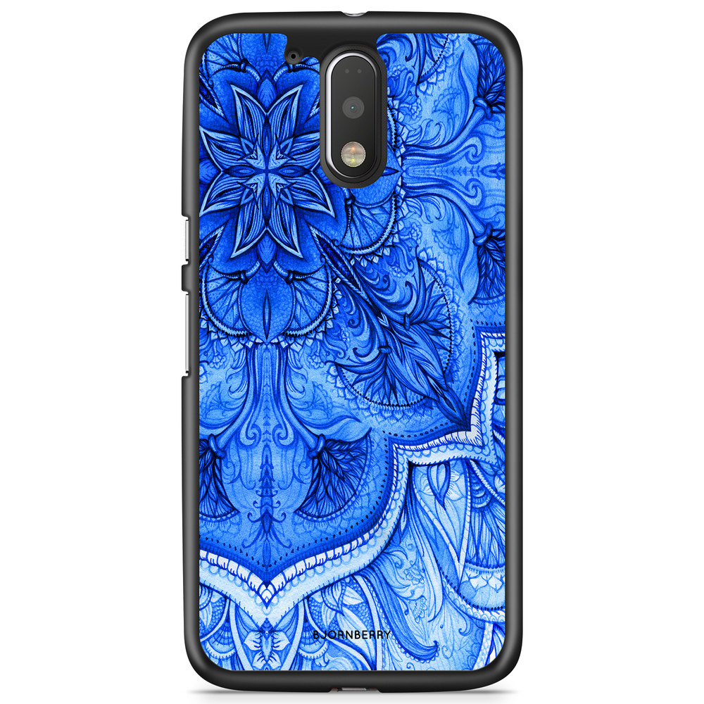 Moto G4/G4 Plus Case - Blue Vintage