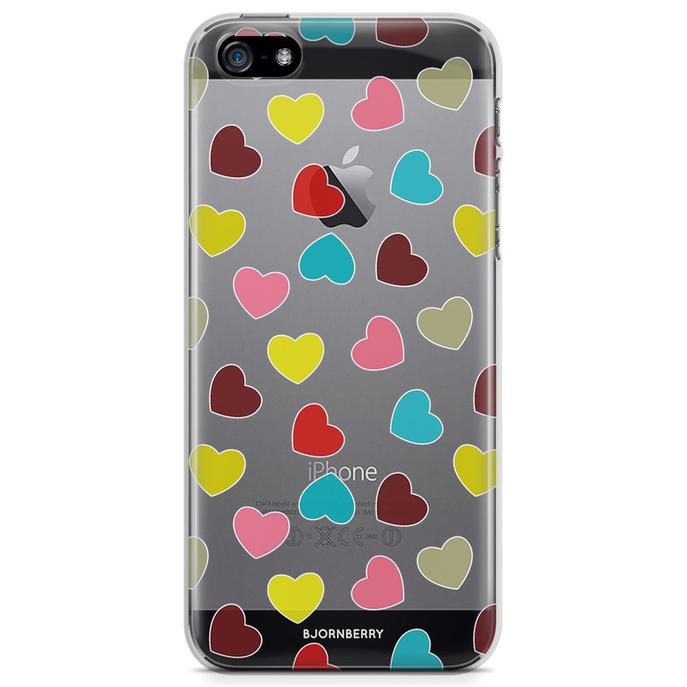 iPhone 5/5S/SE (2016) TPU Case - Hearts