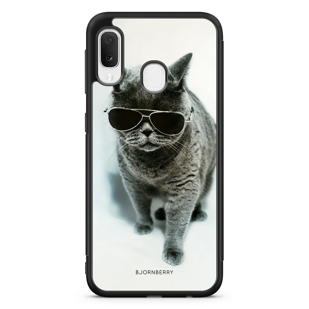 Samsung Galaxy A20e Case - Cat Shades