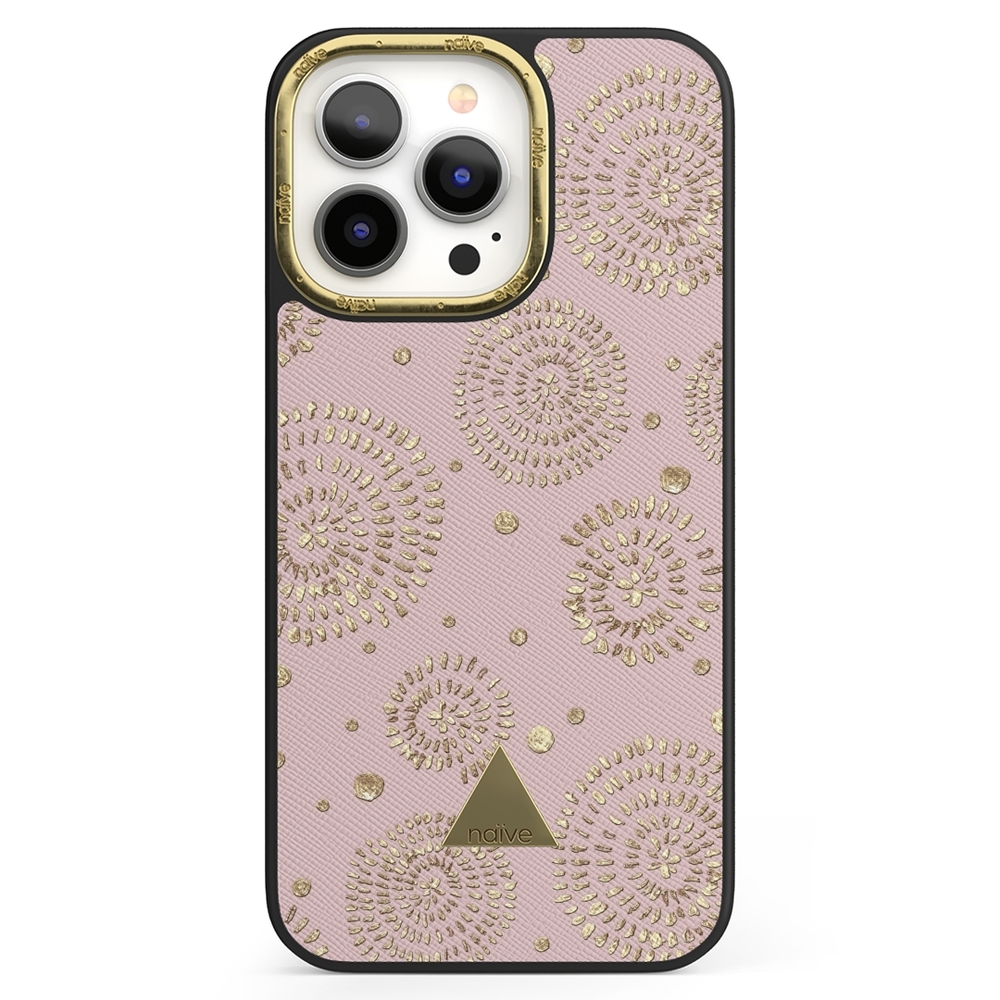 Naive iPhone 13 Pro Case - Golden Henge