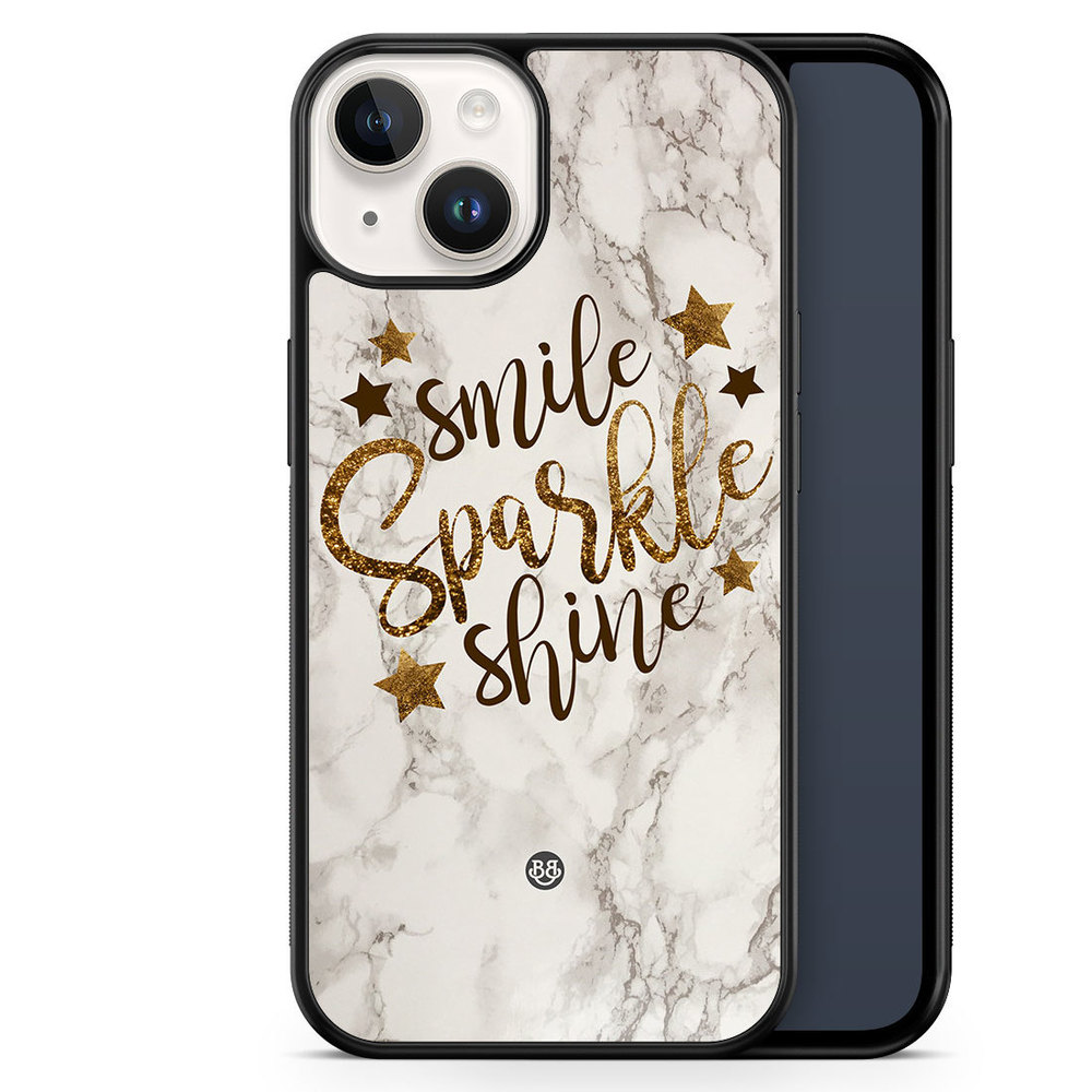 iPhone 14 Case - Smile,Sparkle,Shine