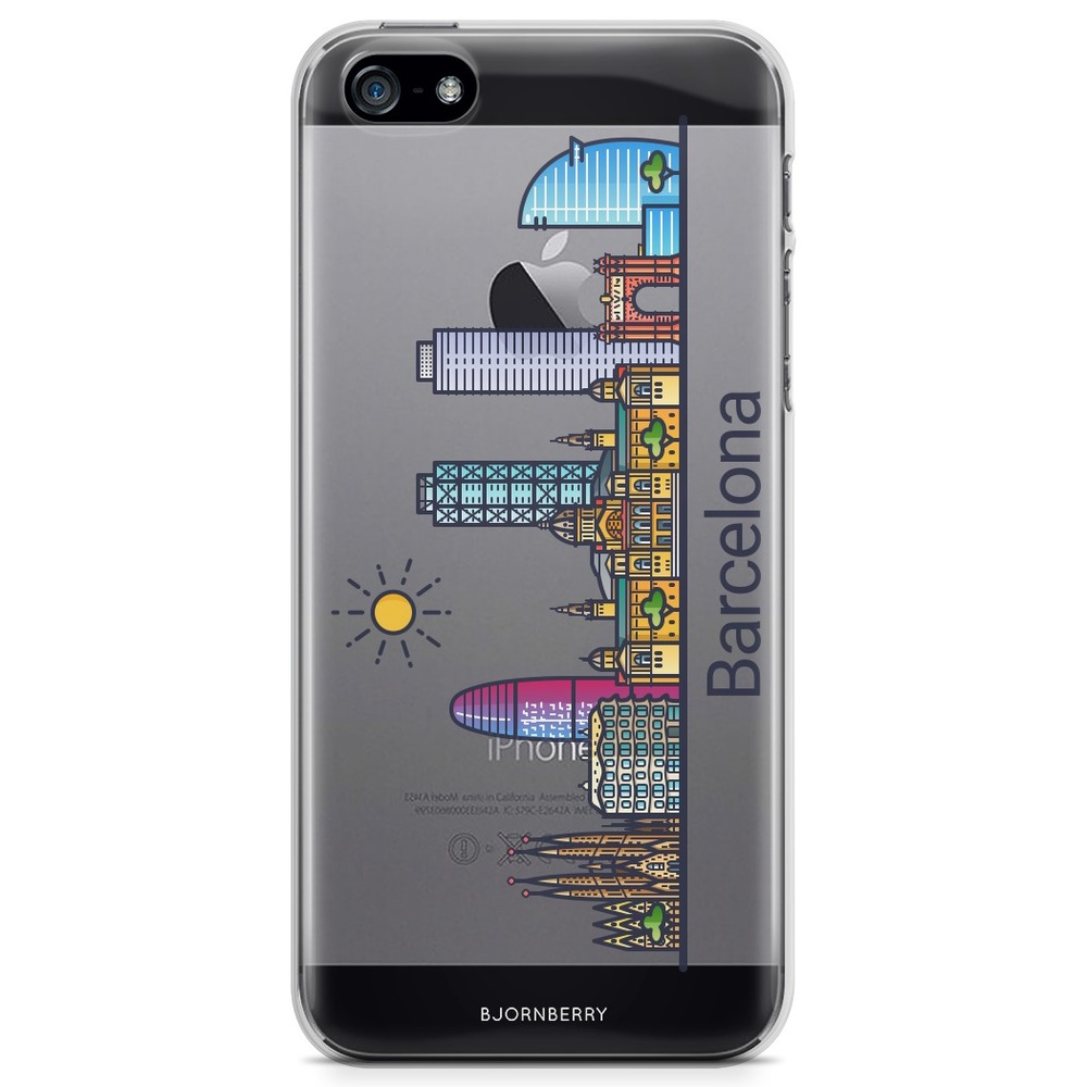 iPhone 5/5S/SE (2016) TPU Case - Barcelona