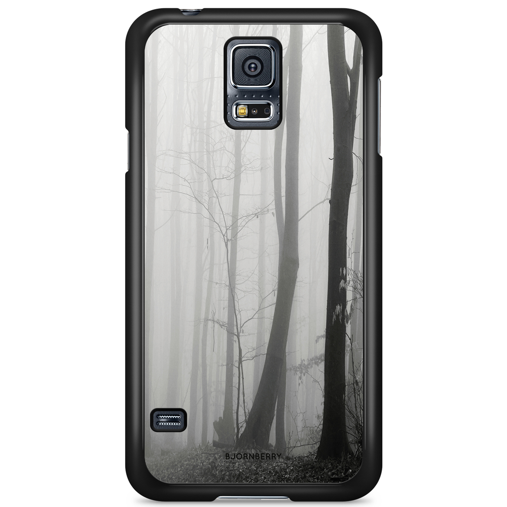 Samsung Galaxy S5/S5 NEO Case - Black/White Autumn