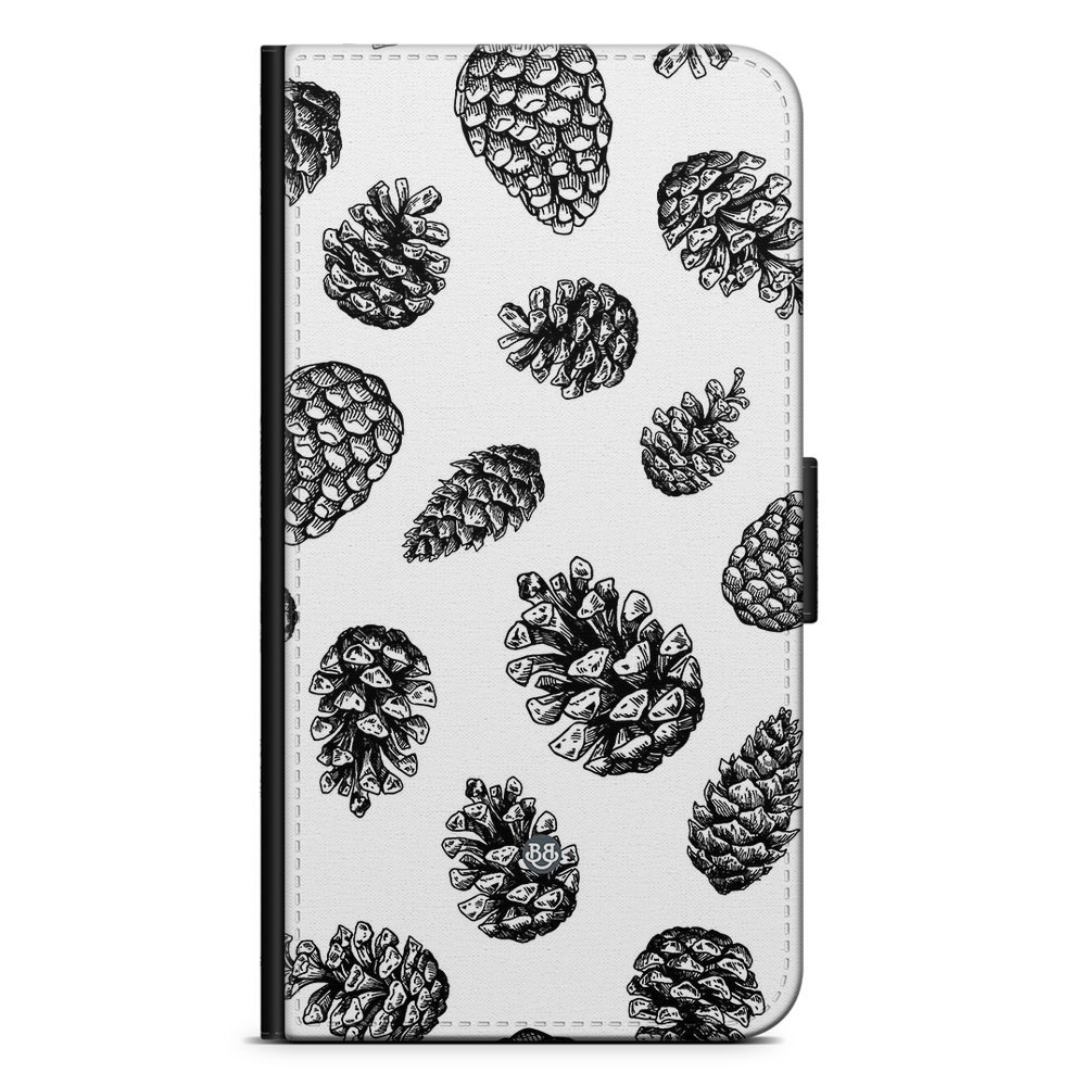 Samsung Galaxy S23 Plus Wallet Case - Pine Cone Pattern
