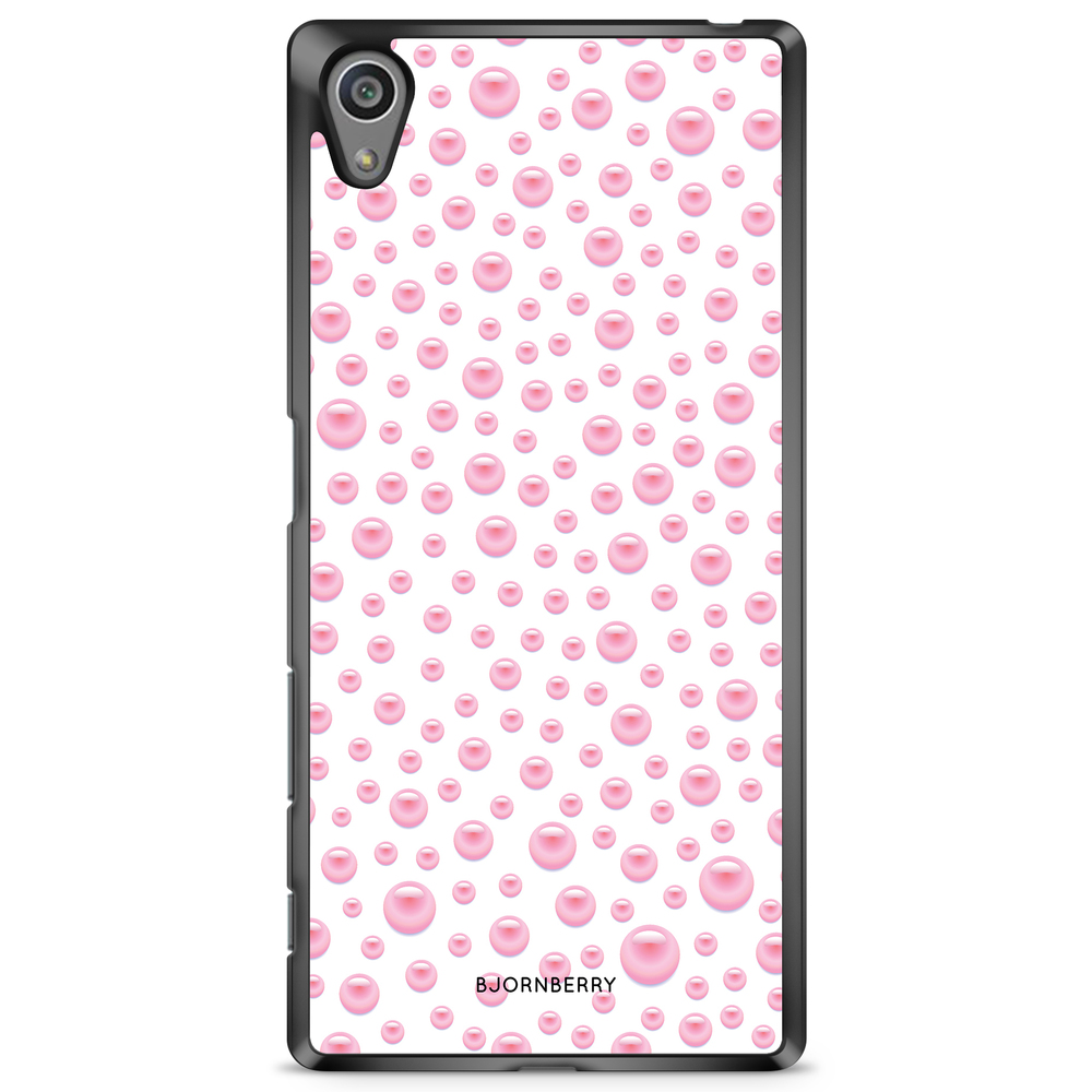 Sony Xperia Z5 Premium Skal - Rosa Pärlor