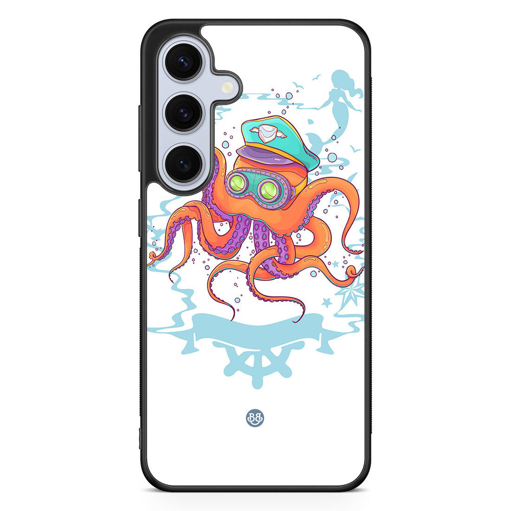 Samsung Galaxy S24 FE Case - Captain Octopus