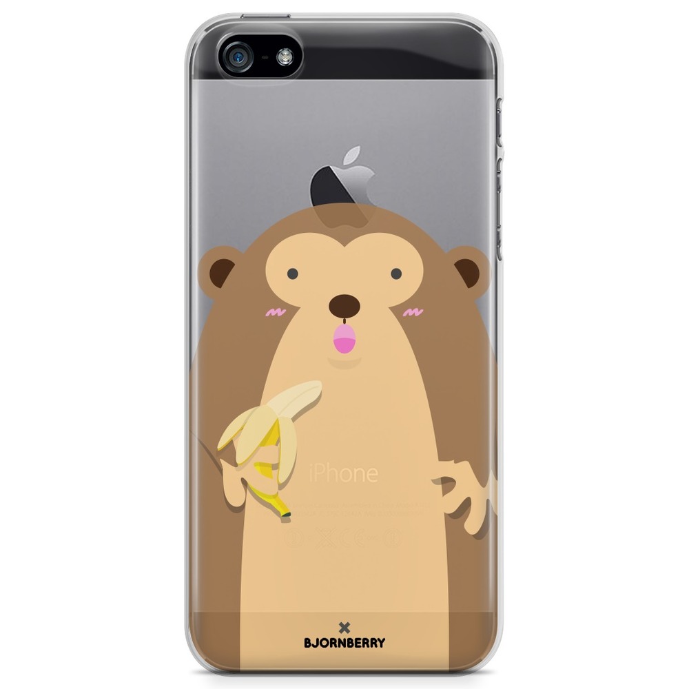 iPhone 5/5S/SE (2016) TPU Case - Fat Monkey