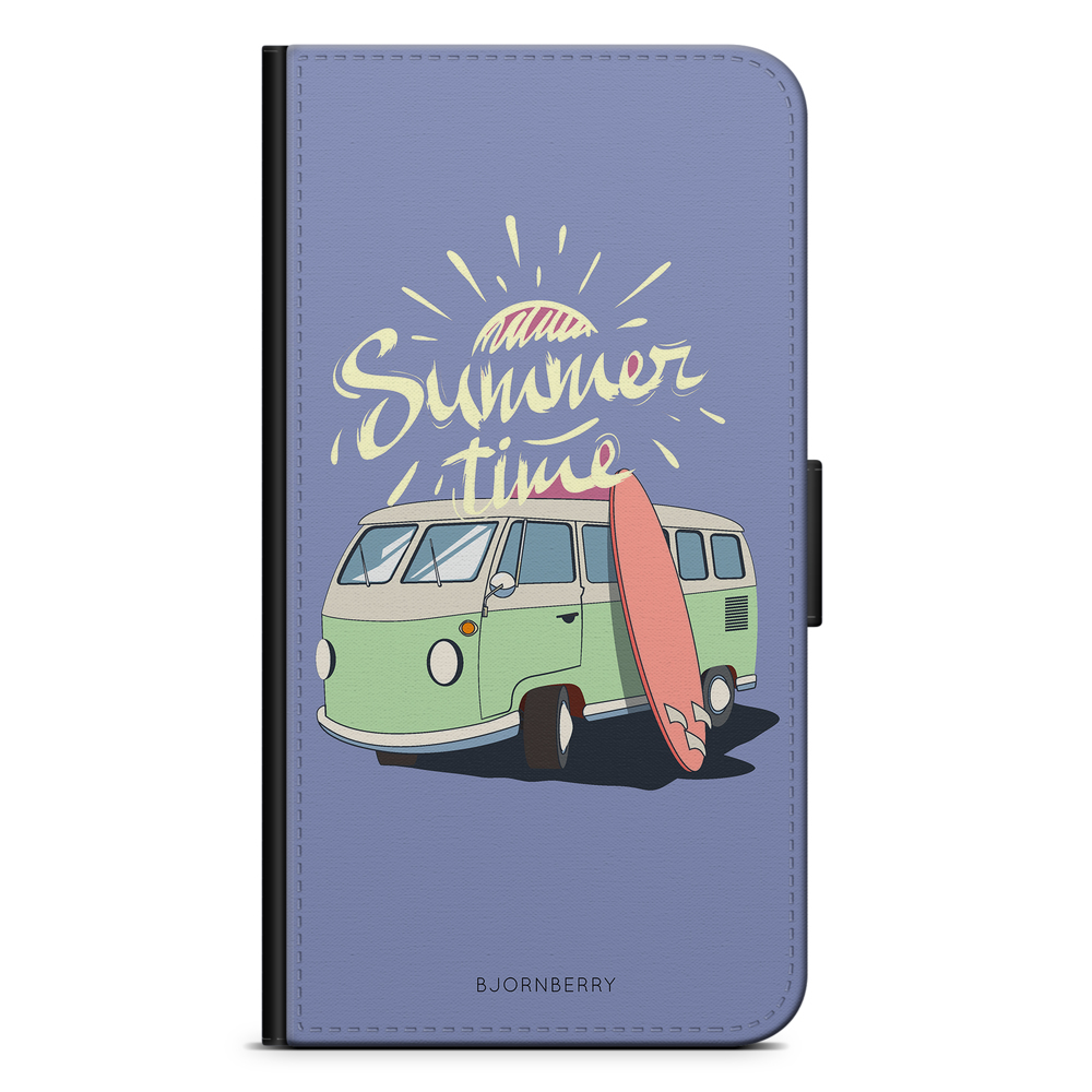 Samsung Galaxy A71 Plånboksfodral - Summer Van (Blå)