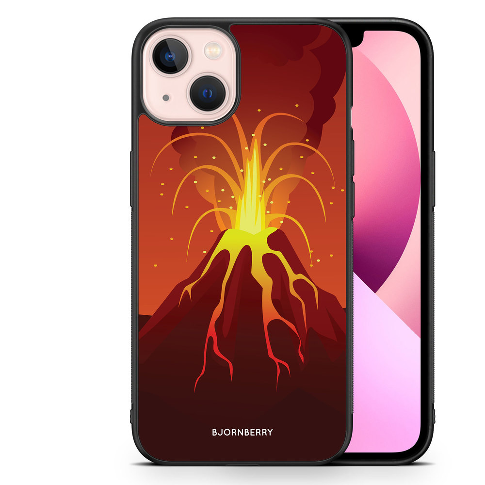 iPhone 13 Case - Cartoon Vulcano