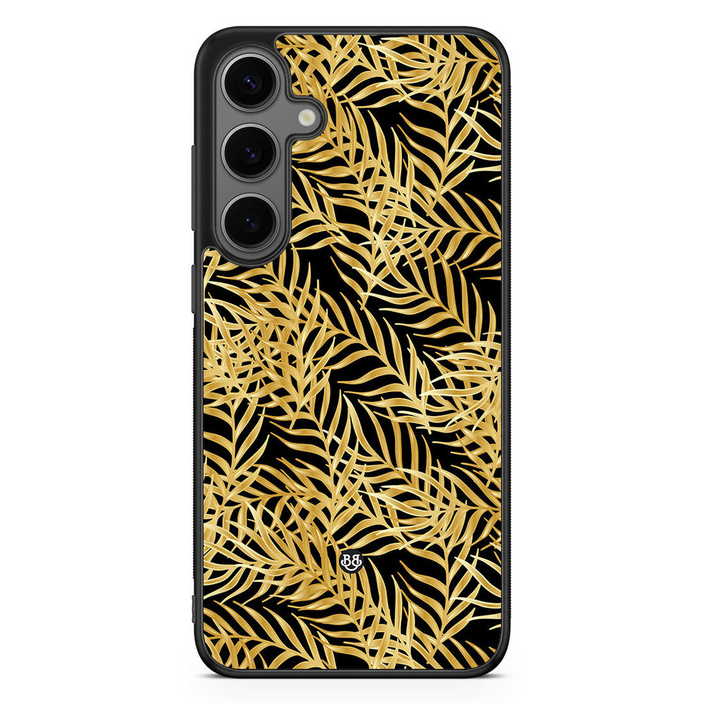 Samsung Galaxy S24 Plus Case - Gold Palm