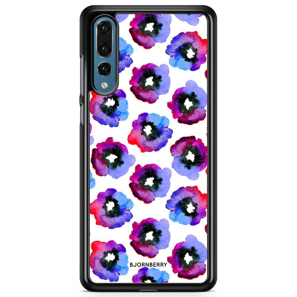 Huawei P20 Pro Case - Violet Flowers