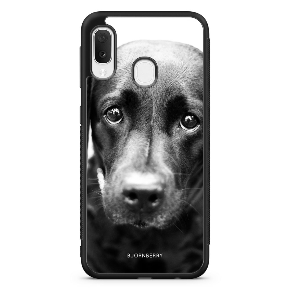 Samsung Galaxy A20e Case - Puppy Eyes