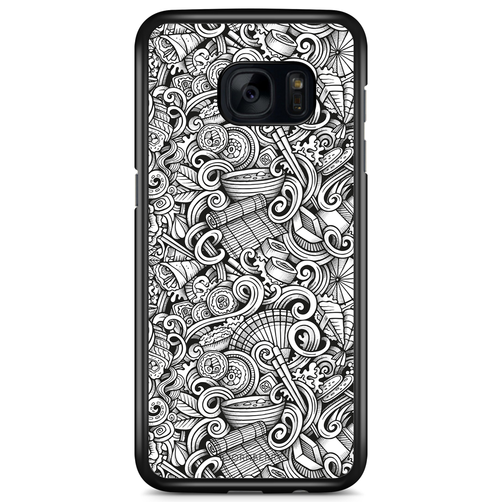 Samsung Galaxy S7 Case - Japanese Pattern