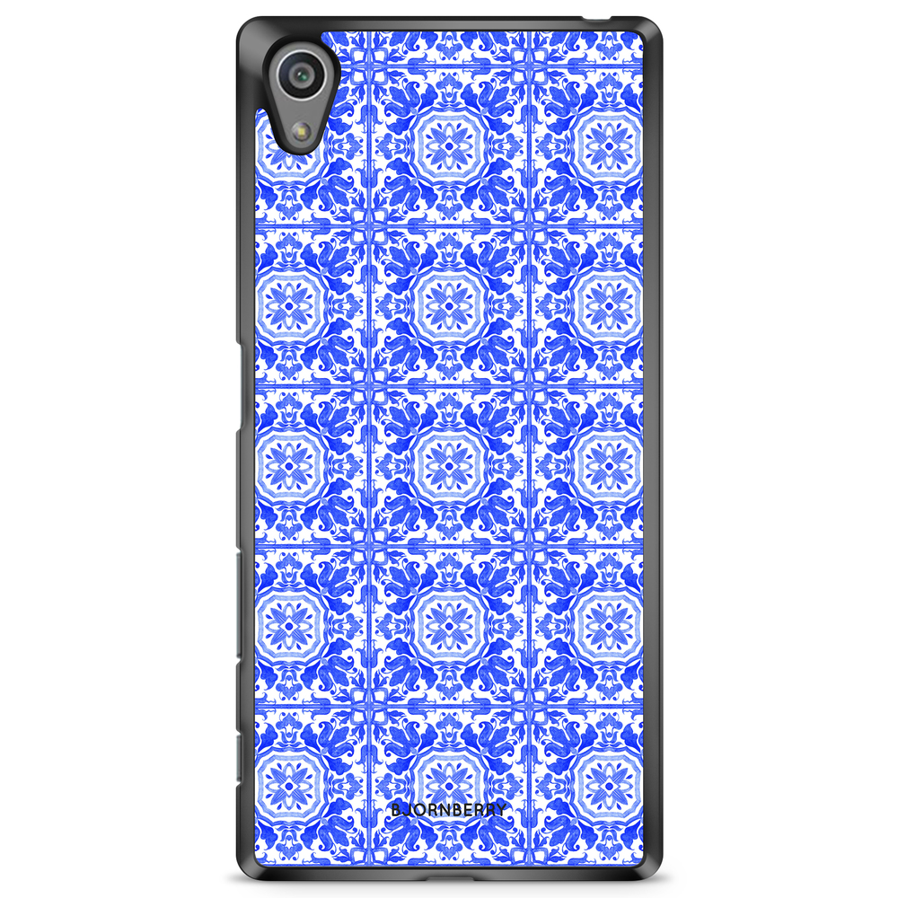 Sony Xperia Z5 Premium Skal - Blått Kakel