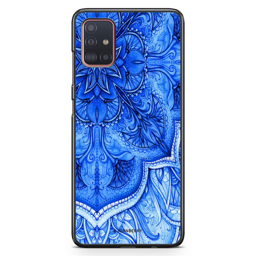 Samsung Galaxy A51 Case - Blue Vintage
