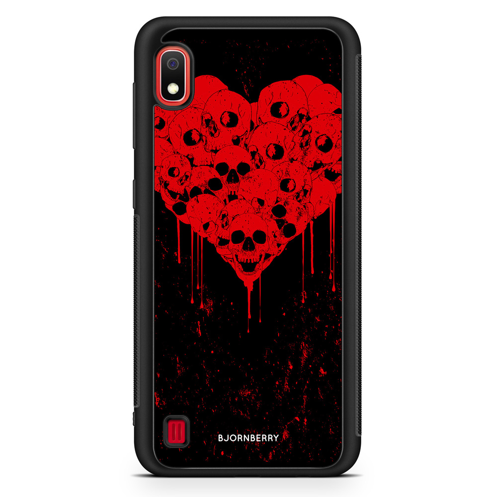 Samsung Galaxy A10 Case - Skull Heart
