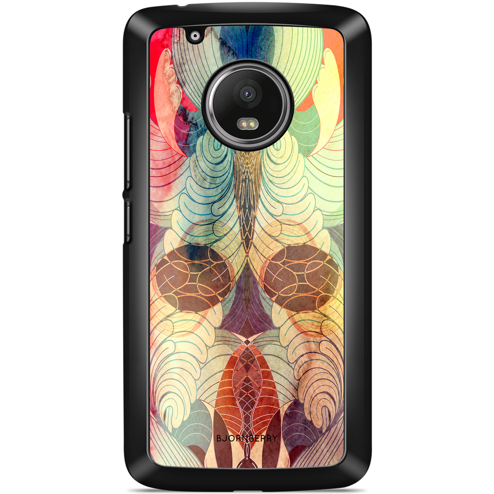 Moto G5 Plus Case - Retro Pattern