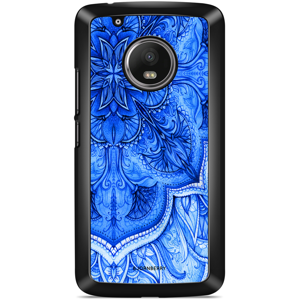 Moto G5 Plus Case - Blue Vintage