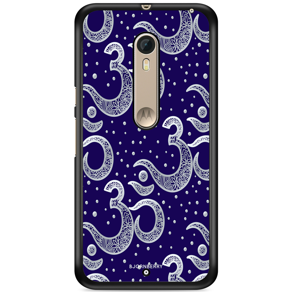 Moto X Style Case - Blue Aum