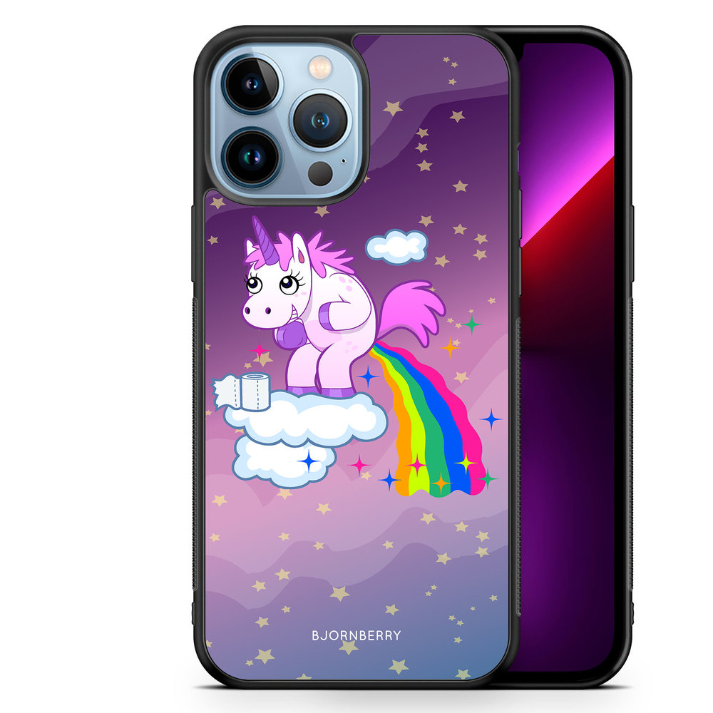 iPhone 13 Pro Max Case - Pooping Unicorn