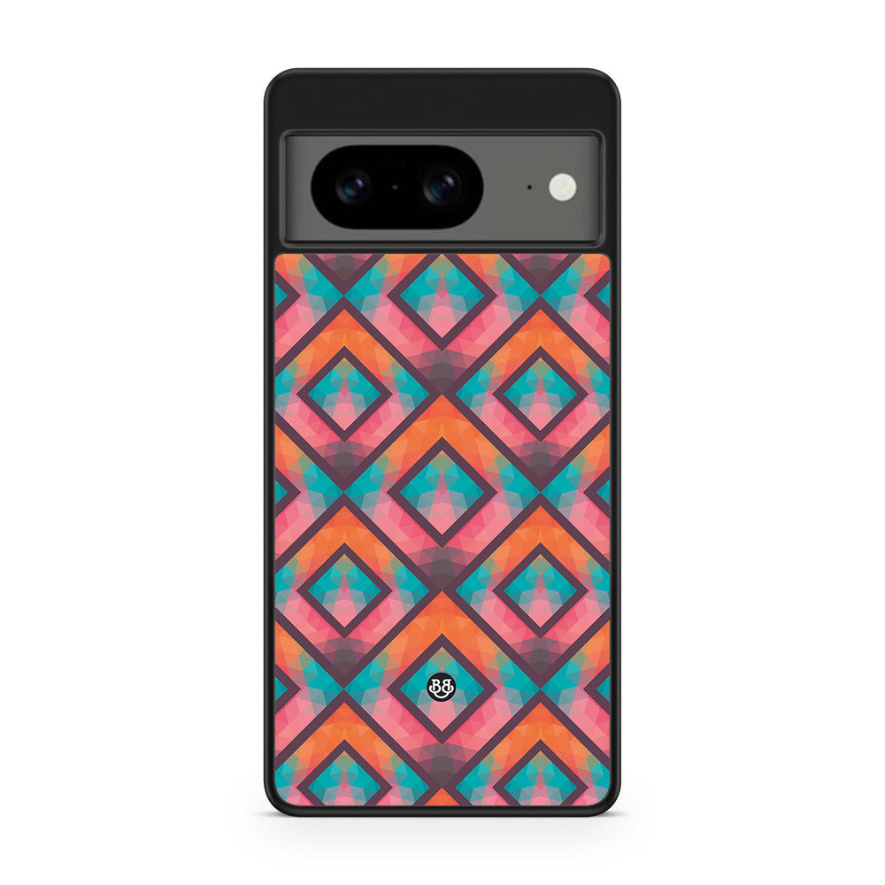 Google Pixel 8 Case - Retro Squares