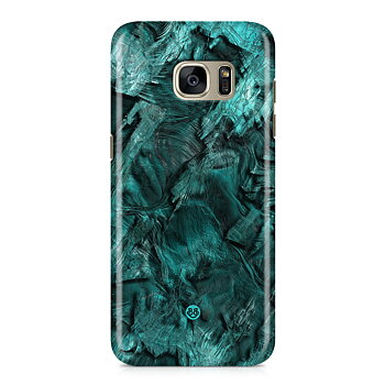 Samsung Galaxy S7 Edge Premium Skal - Green Glass